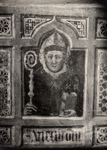 Anonimo — Bartoli Andrea de' - sec. XIV - Santo vescovo — insieme